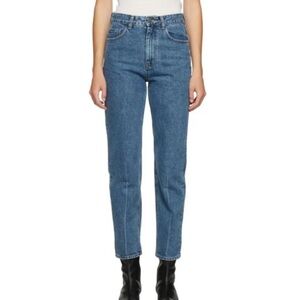 Amomento Blue Regular High Rise Jeans